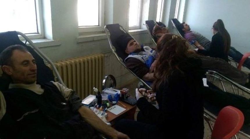 Sanayi Esnafı, Kan Bağışında Bulundu