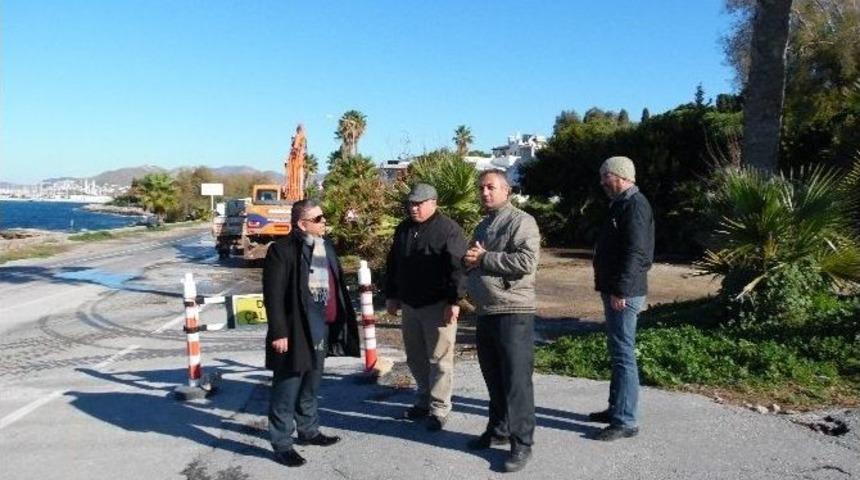 Bodrum Yarımadasında &Ccedil;alışmalar Devam Ediyor