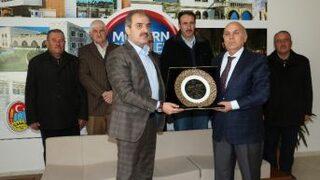 Osman Yılmaz’dan Başkan Dinç’e Teşekkür Ziyareti