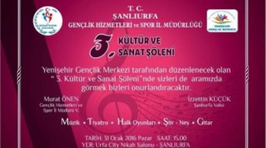 Yenişehir Gen&ccedil;lik Merkezinden K&uuml;lt&uuml;r Ve Sanat Programı D&uuml;zenlenecek