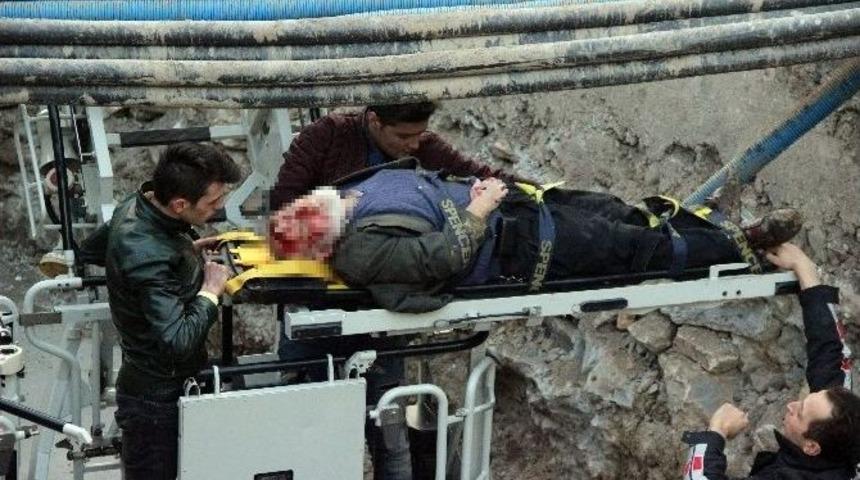 Tuvalete Giderken Kanal İnşaatına D&uuml;şt&uuml;