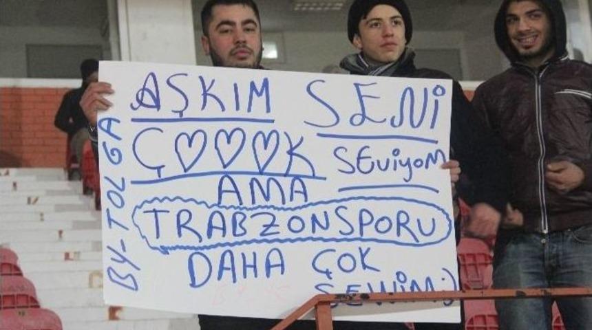 Trabzonspor&rsquo;a Anlamlı Pankart