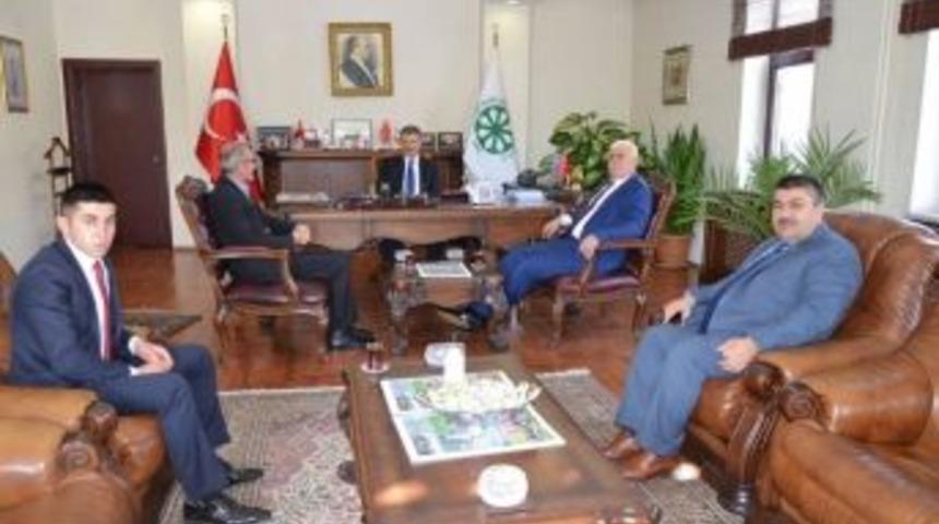 Sarıoğlan Sulama Birliğinden Kayseri Şeker&rsquo;e Ziyaret