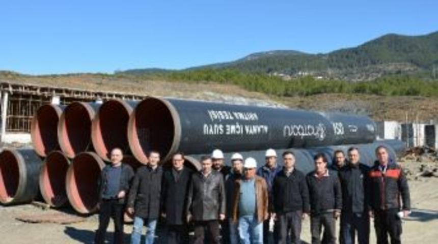 Alanya İ&ccedil;me Suyu Ve Arıtma Tesisi &Ccedil;alışmaları