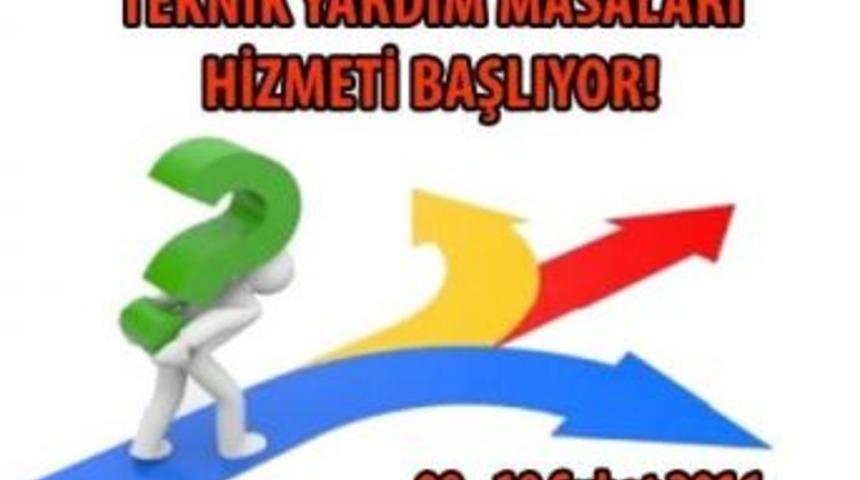 Kudaka Teknik Yardım Masaları Randevu Kaydı Başlıyor