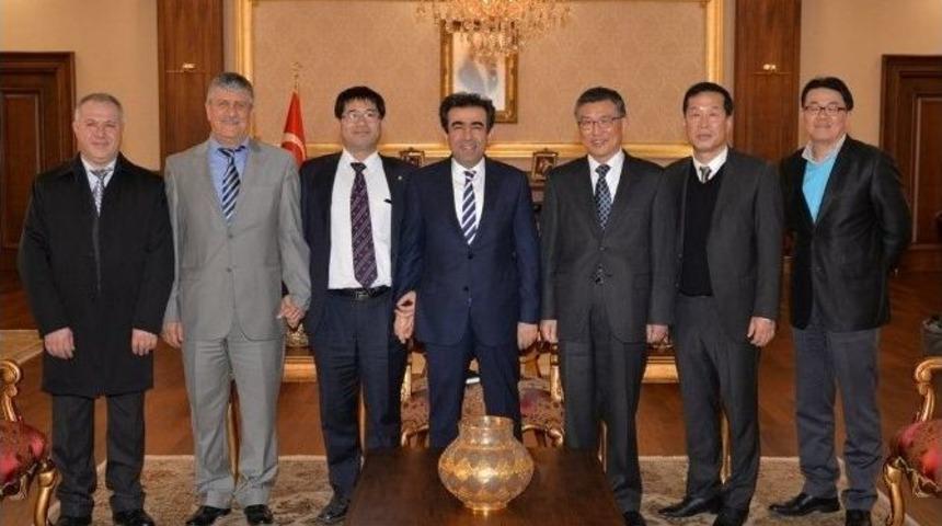 Kore Başkonsolosu&rsquo;ndan Vali G&uuml;zeloğlu&rsquo;na Ziyaret