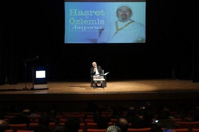 Prof. Dr. Ay: “yahyalılı Hacı Hasan Efendi Etrafına Güzellikler Saçan Bir Elmastı”