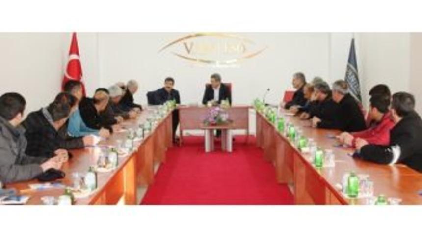 Van&rsquo;da Akaryakıt Sekt&ouml;r&uuml; Değerlendirme Toplantısı