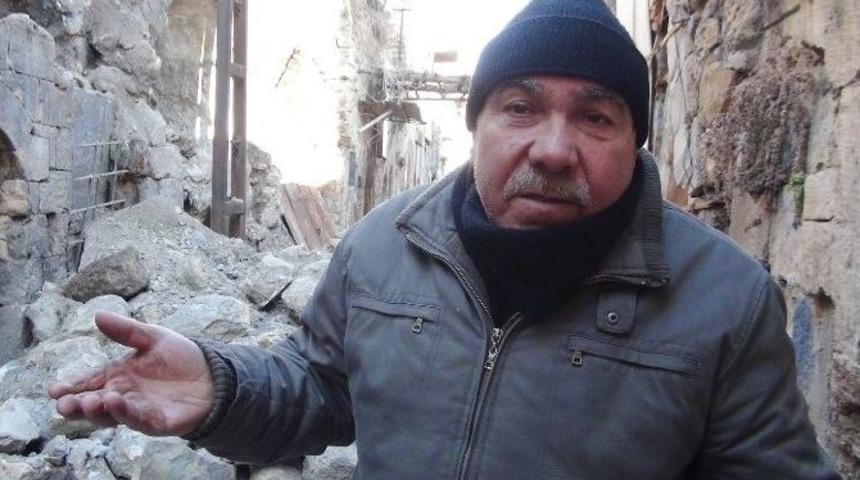 Tarihi &Ccedil;arşı Harabeye D&ouml;nd&uuml;