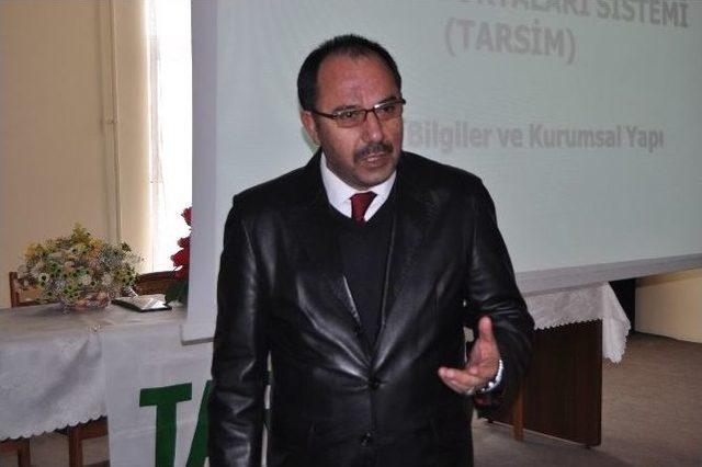 Çiftçilere Tarsim Anlatıldı