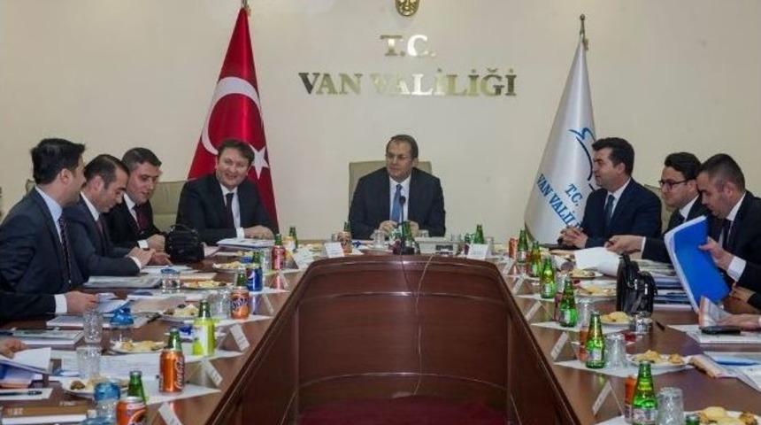 Van&rsquo;da Yarıyıl Değerlendirme Toplantısı