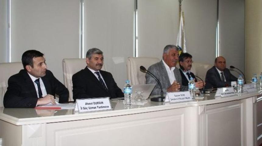 Suriyelilerin &lsquo;&ccedil;alışma İzinleri&rsquo; İle İlgili Toplantı Yapıldı