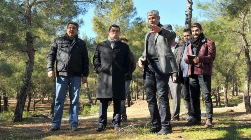 T&uuml;t&uuml;nc&uuml;, Kepez Park Orman Projesini İnceledi