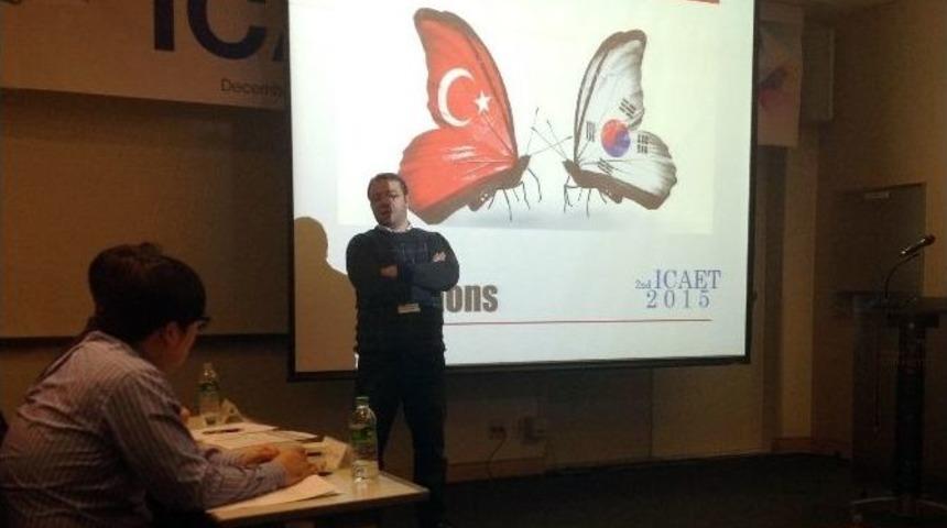 Do&ccedil;. Dr. Hasan T&uuml;rkez&rsquo;den G&uuml;ney Kore&rsquo;de "bor Biyolojisi" Konferansı