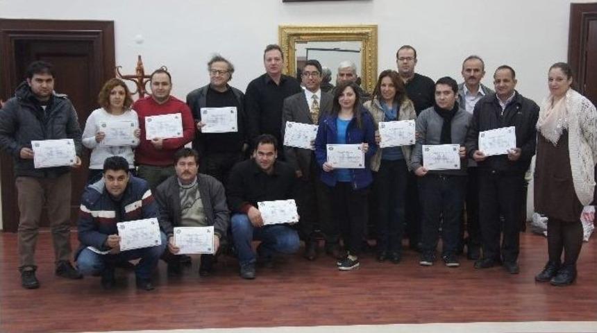 Aydın&rsquo;da Gazeteciler De Zeytinyağı Tadım Uzmanı Oldu