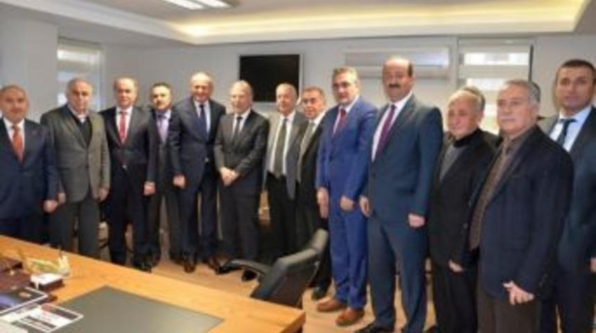 Başkan Keleş, Mehmet Ali Şahin İle G&ouml;r&uuml;şt&uuml;