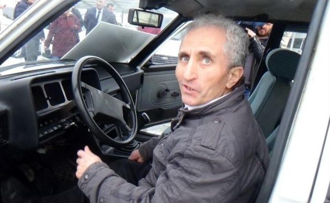 &Ccedil;alınan Arabası Bulununca Kornaya Basa Basa Evine Gitti