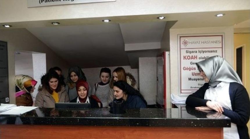 Hasta Kabul Kurslarında Staj D&ouml;nemi