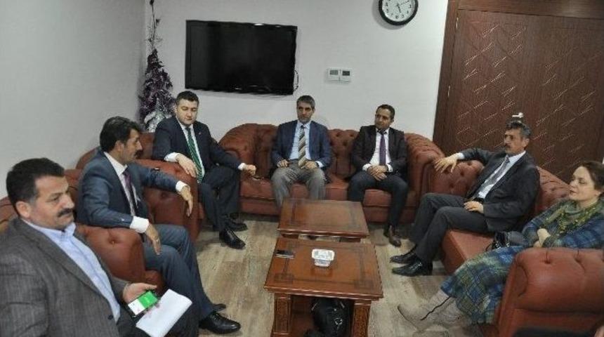 M&uuml;d&uuml;r T&uuml;rkoğlu&rsquo;ndan Genel Sekreter Yent&uuml;r&rsquo;e Ziyaret