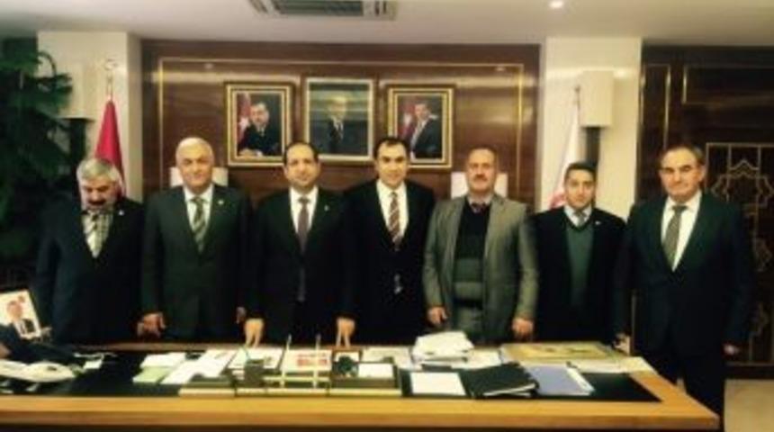 Oda Başkanlarından Bakan Yardımcısı &Ccedil;ift&ccedil;i&rsquo;ye Ziyaret