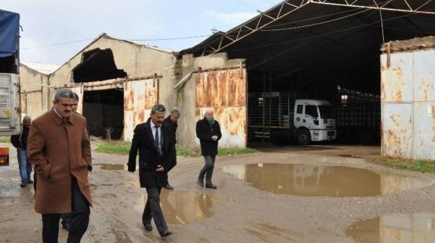 Başkan Alıcık Nazilli&rsquo;deki T&uuml;p Deposunu İnceledi