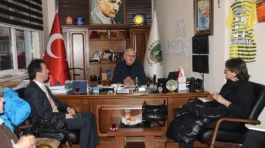 Tema&rsquo;dan &Ccedil;aycuma Belediyesine Ziyaret