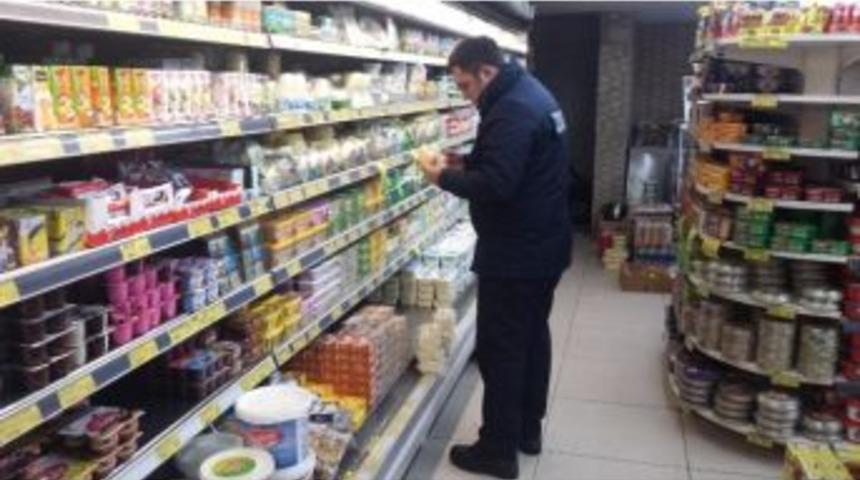&Ccedil;aycuma Zabıta Ekiplerinden Bakkal Ve Marketlere Denetim