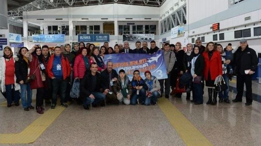 Erzurum Avrupa&rsquo;ya U&ccedil;uyor Projesinin İlk Grubu İtalya&rsquo;ya Gitti
