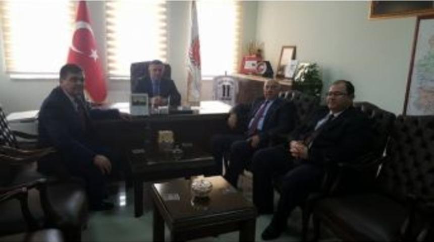 Başkan Yal&ccedil;ın, İl Genel Başkanı Yıldırım&rsquo;ı Makamında Ziyaret Etti