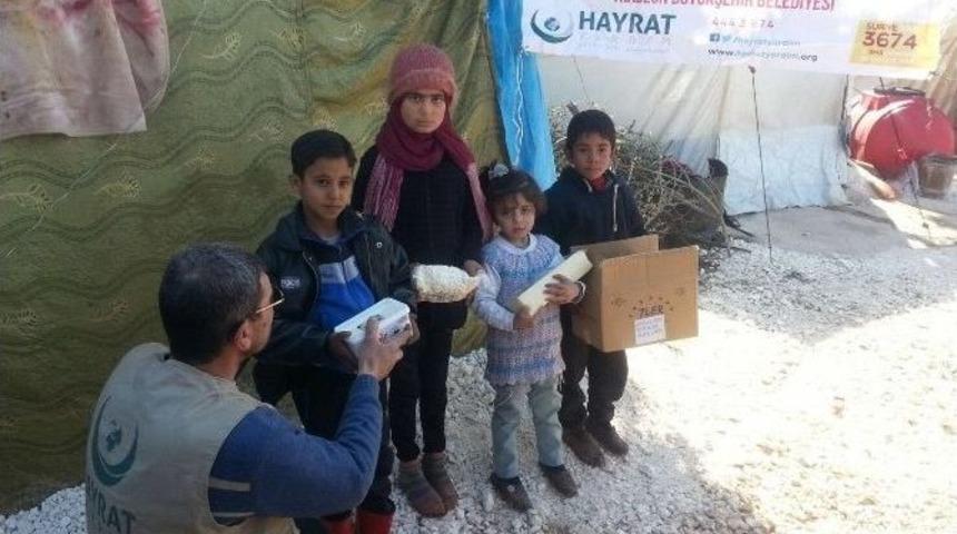 Trabzon&rsquo;dan G&ouml;nderilen Yardım Malzemeleri Bayırbucak T&uuml;rkmenleri&rsquo;ne Dağıtıldı