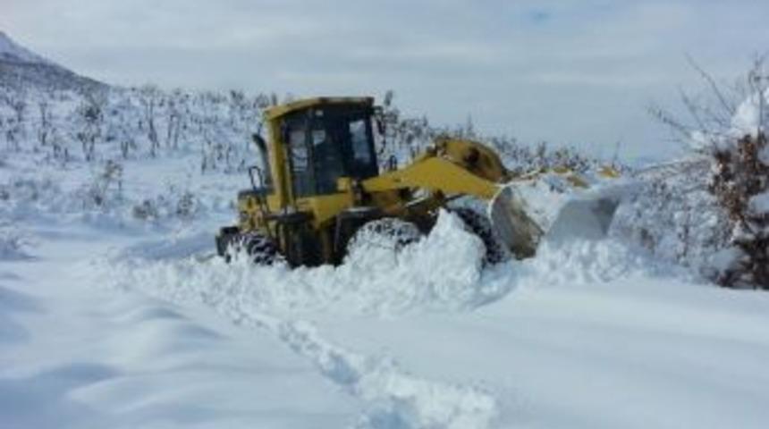 Siirt&rsquo;te Kapanan 135 K&ouml;y Yolunun Ulaşımı A&ccedil;ıldı