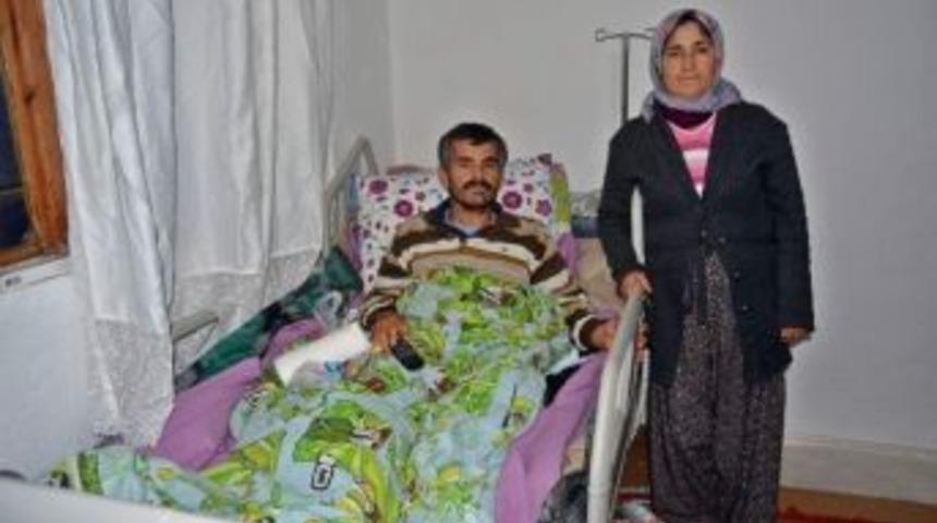 Fel&ccedil;li Hastaya Yatak Yardımı