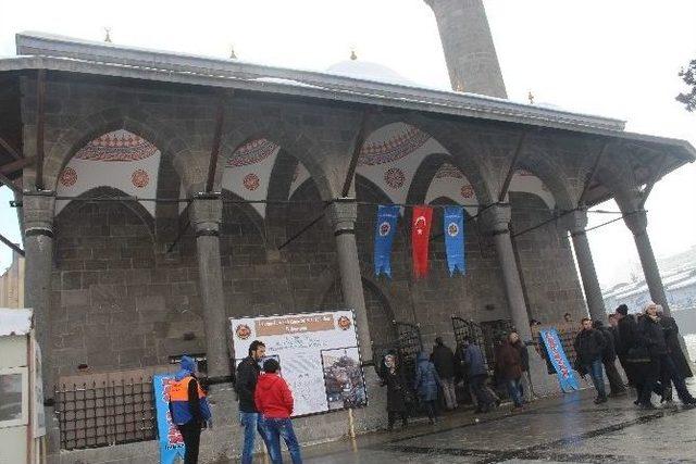 Erzurum Narmanlı Camisi Törenle İbadete Açıldı