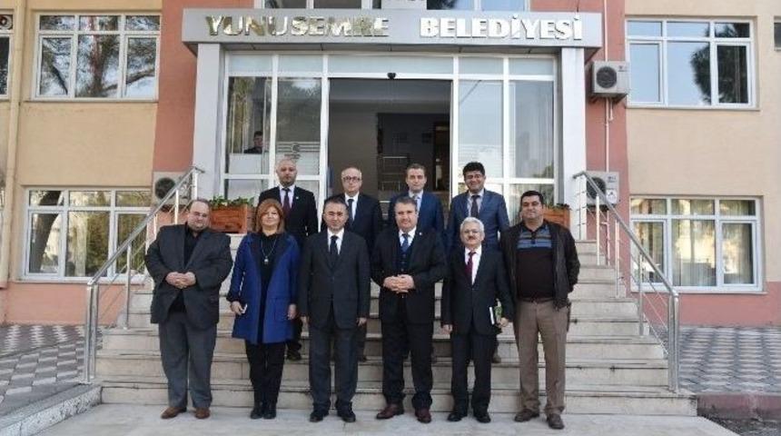 Bakan Yardımcısı Coşkuny&uuml;rek&rsquo;ten Başkan &Ccedil;er&ccedil;i&rsquo;ye Ziyaret