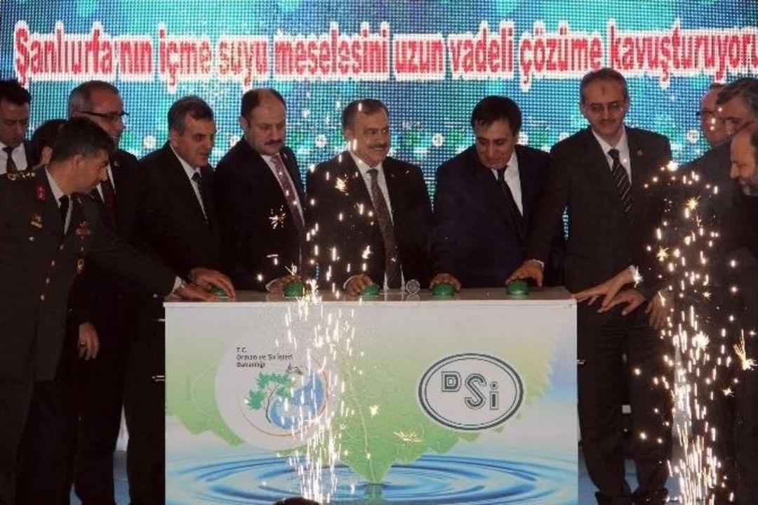 Bakan Eroğlu Şanlıurfa&rsquo;da 75 Milyon Liralık 9 Tesisin A&ccedil;ılışını Yaptı