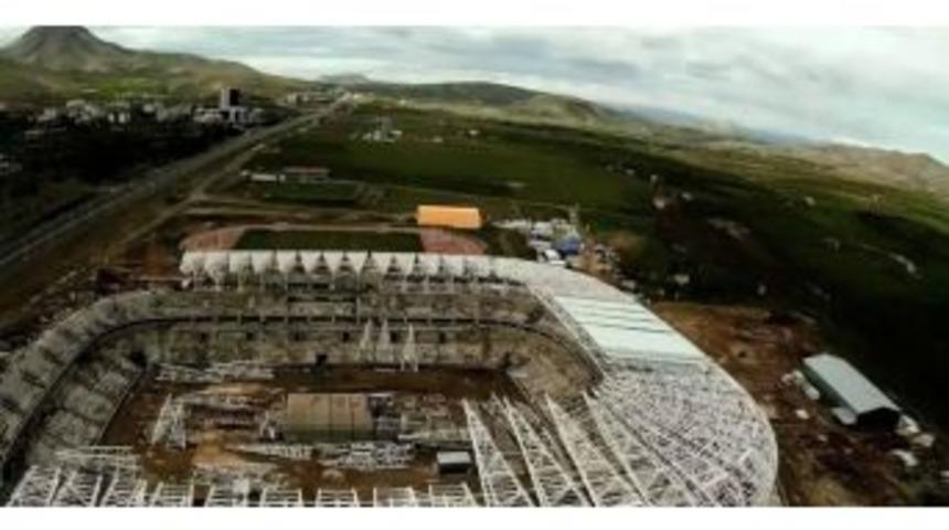 Malatya Arena&rsquo;da İnşaat &Ccedil;alışmaları Yeniden Başladı