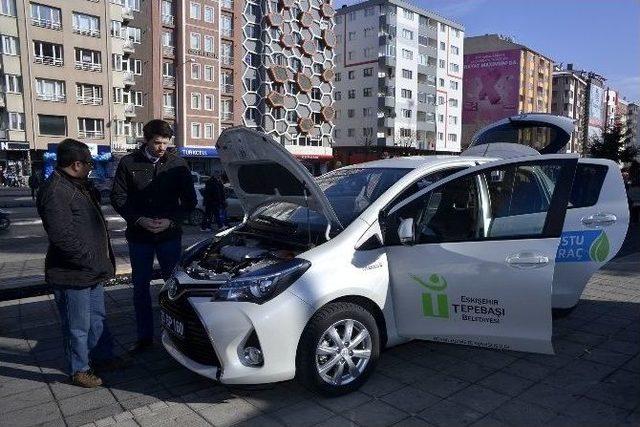 Tepebaşı’nın Çevreci Araçları Tanıtılıyor