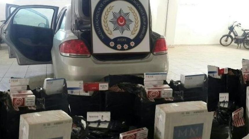 Aydın&rsquo;da Ka&ccedil;ak Sigara Operasyonu