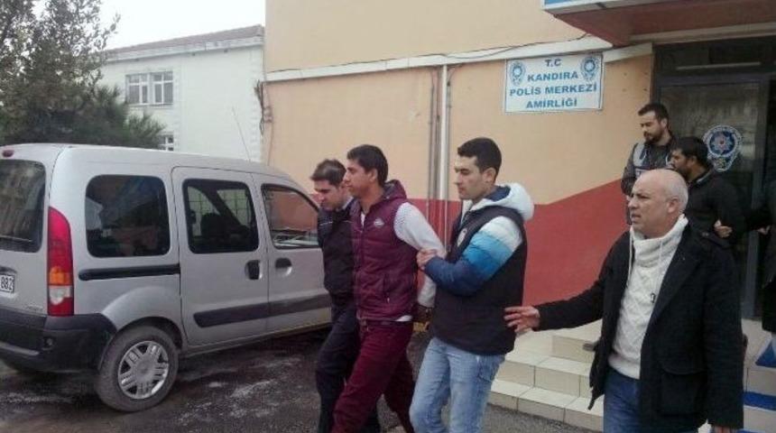 Kocaeli&rsquo;de Polise Saldıran 5 Kişi Tutuklandı