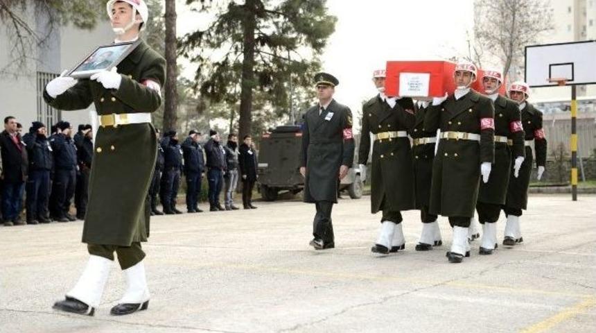 Sur Şehidi Memleketine Uğurlandı