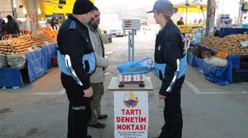 Kapalı Pazaryeri&rsquo;nde Zabıta Denetimi