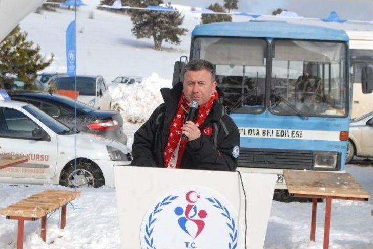 Göl Manzaralı Kayak Tesisi, Ziyaretçilerini Bekliyor G1