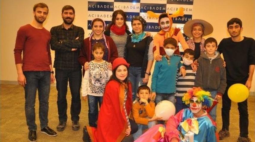 L&ouml;semili &Ccedil;ocuklara Hastanede S&ouml;mestr Eğlencesi