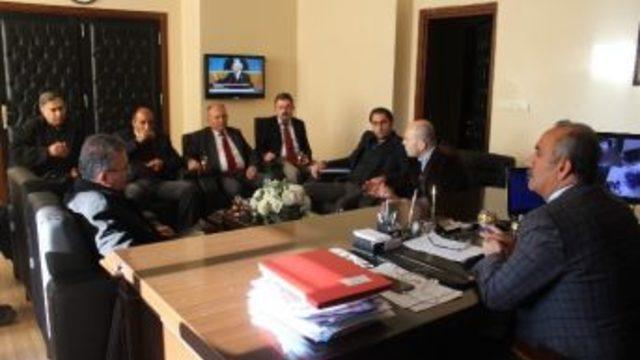 Uluçınar Köprüsü İçin Koordinasyon Toplantısı Yapıldı