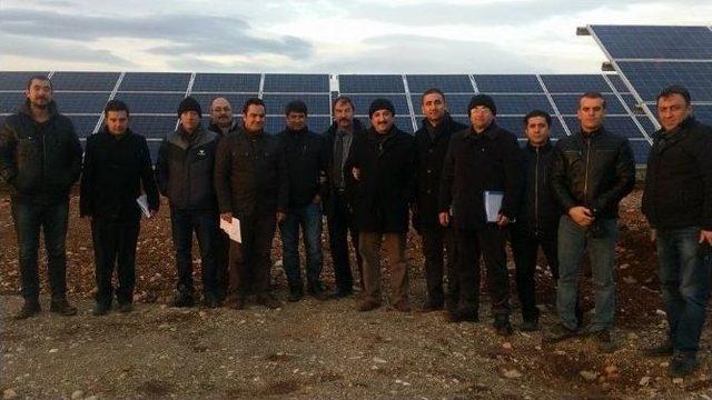 Türkiye’nin En Büyük Güneş Enerji Projesi’nin Geçici Kabulü Yapıldı