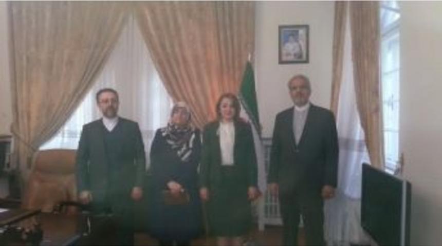 Sankon Genel Başkanı Atasoy&rsquo;dan İran B&uuml;y&uuml;kel&ccedil;iliği&rsquo;ne Ziyaret