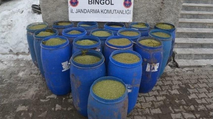 Bing&ouml;l&rsquo;de 4 Milyon Tl Değerinde Toz Esrar Ele Ge&ccedil;irildi
