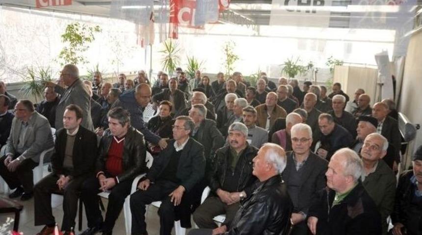 Chp Genel Sekreteri Kamil Okyay Sındır, &Ouml;demiş&rsquo;te Konuştu