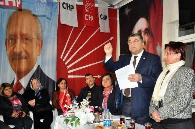 Chp Genel Sekreteri Kamil Okyay Sındır, Ödemiş’te Konuştu