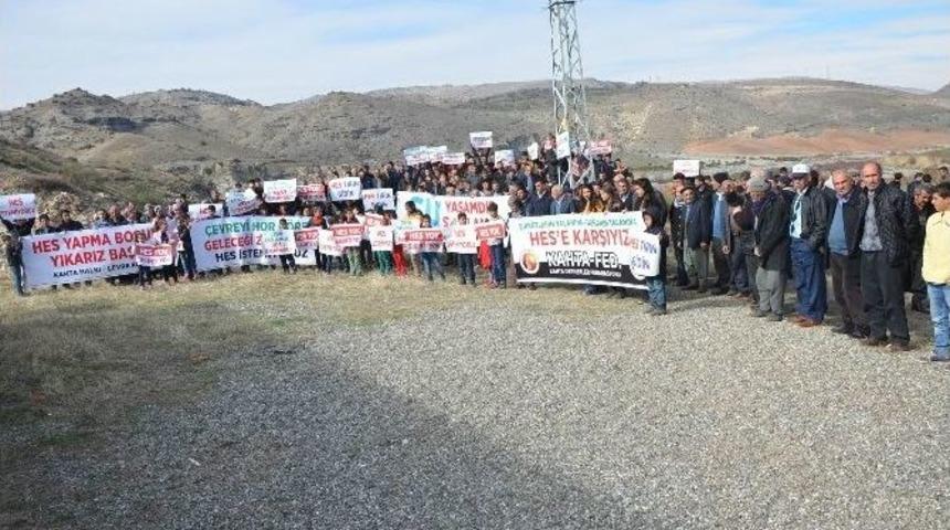 K&ouml;yl&uuml;lerden Hes Protestosu